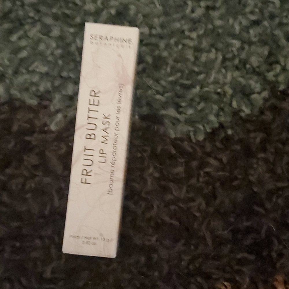 Seraphine botanicals fruit butter lip 💋mask NIB